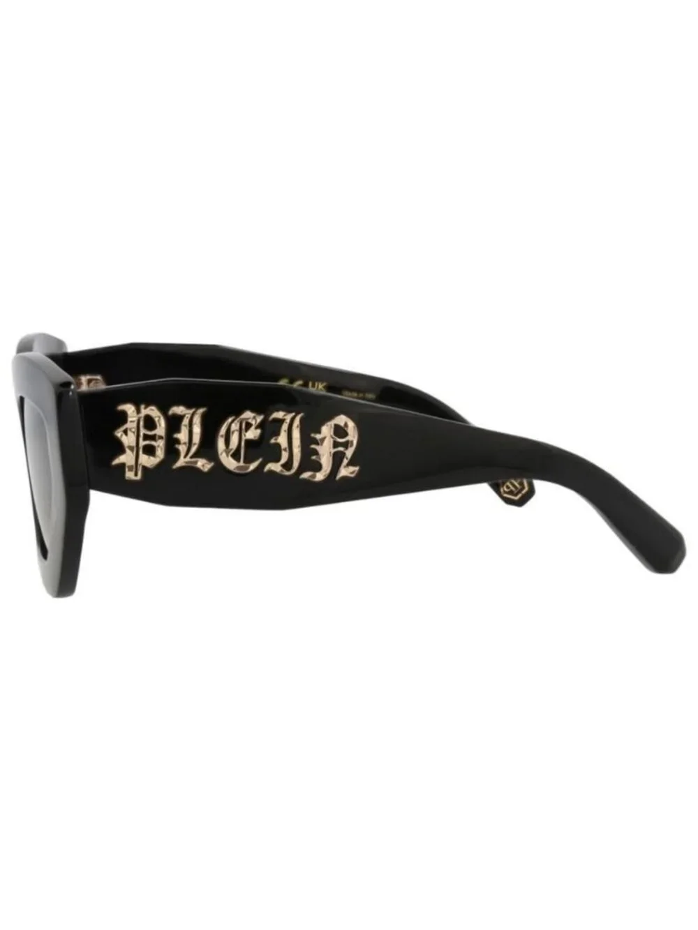 New Philipp Plein Womens Cat Eye Black Black Green Fashion Designer Sunglasses